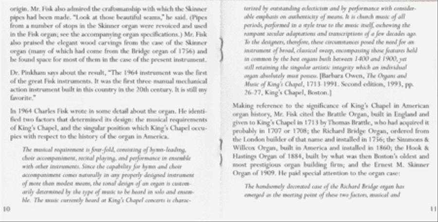 Heinrich Christensen Plays the C.B. Fisk Organ, King's Chapel, Boston Organ scores gallery preview page 7