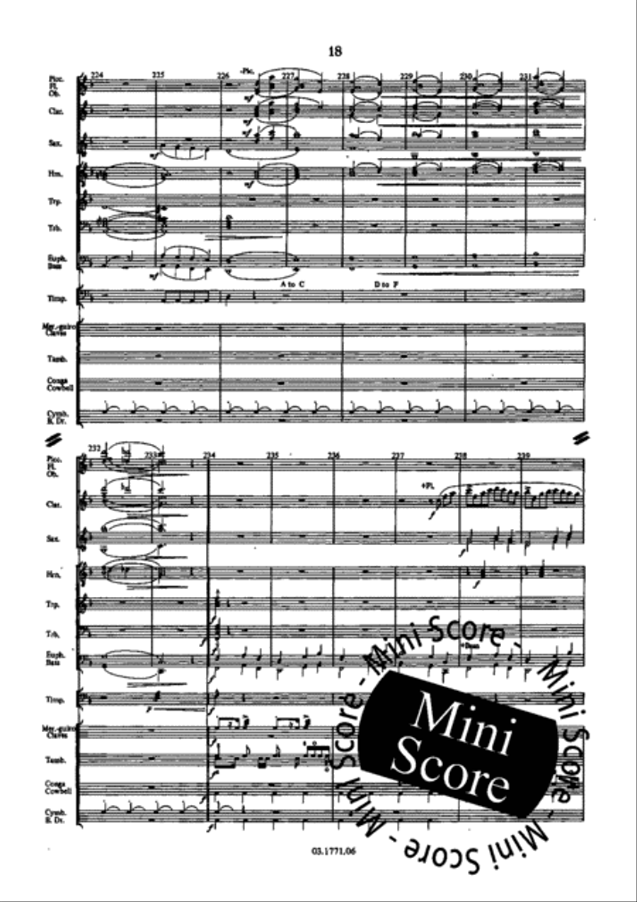 Eviva Caecilia Big Band scores gallery preview page 20