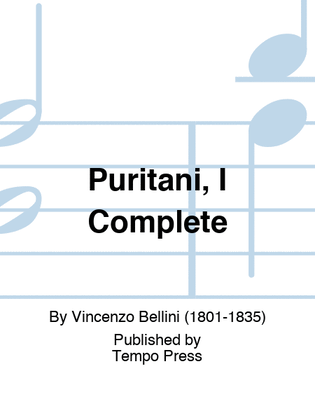 Book cover for Puritani, I Complete