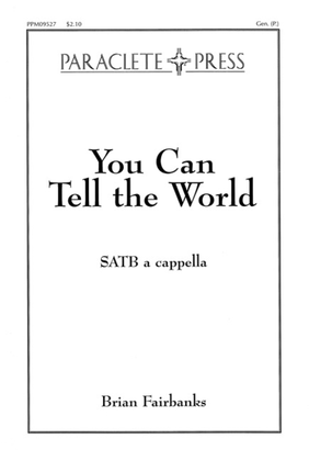 Book cover for You Can Tell the World