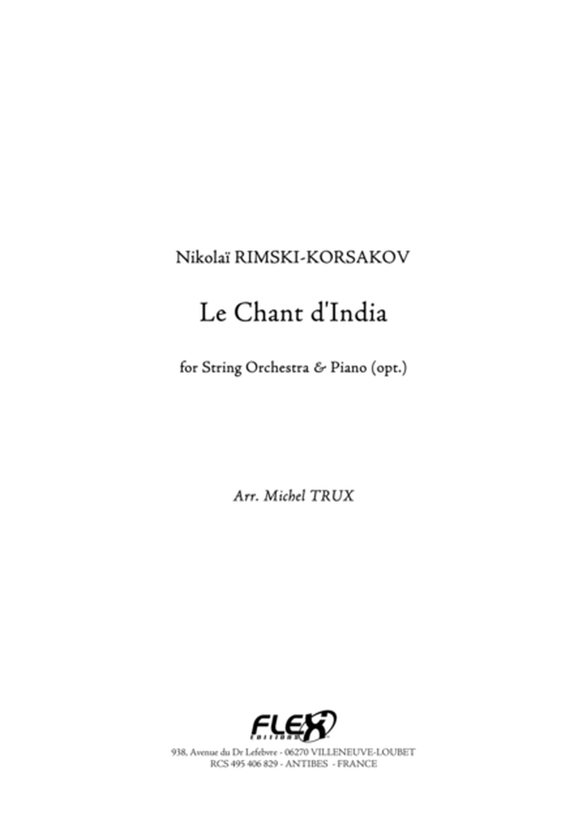 Le Chant d'India image number null