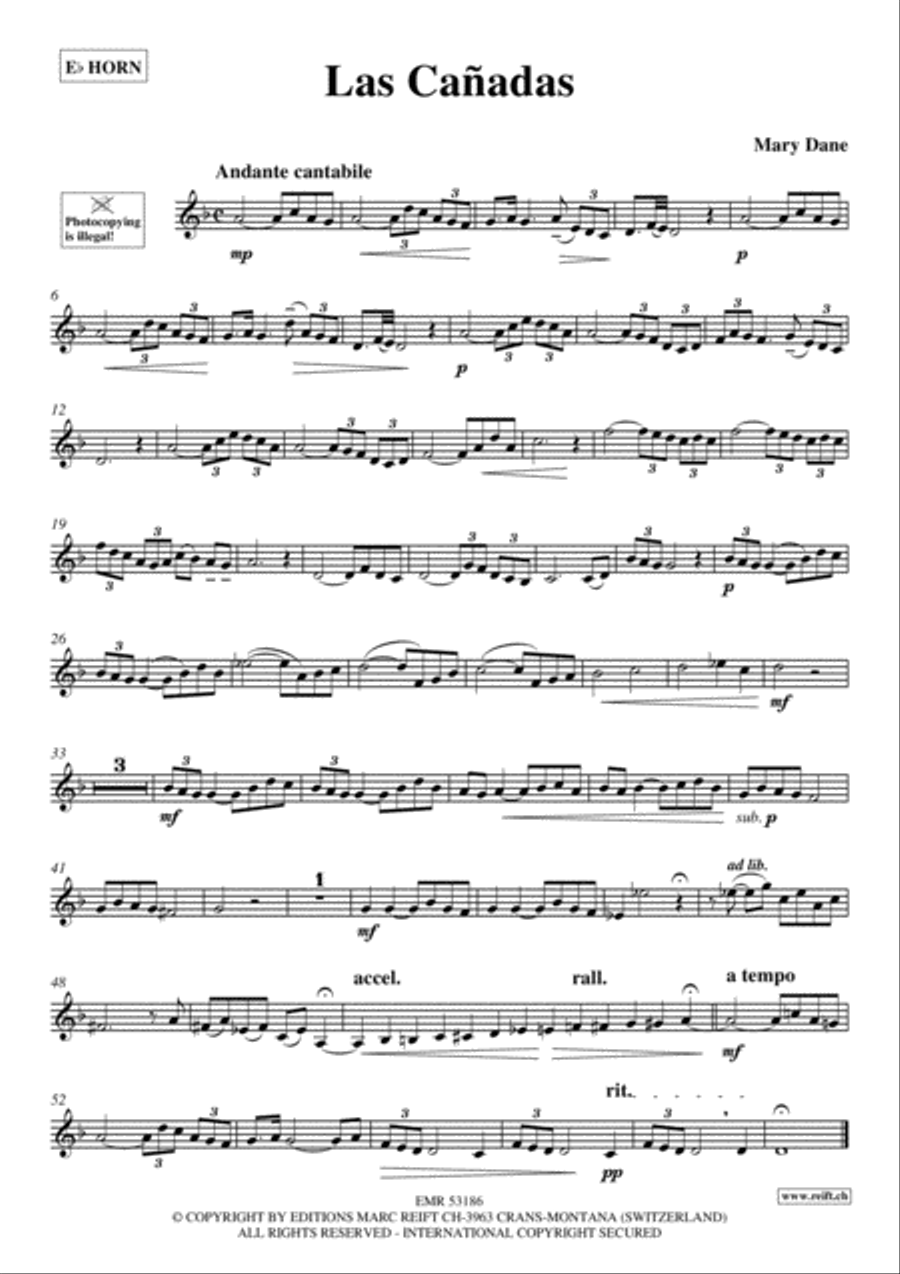 Las Canadas Horn scores gallery preview page 2