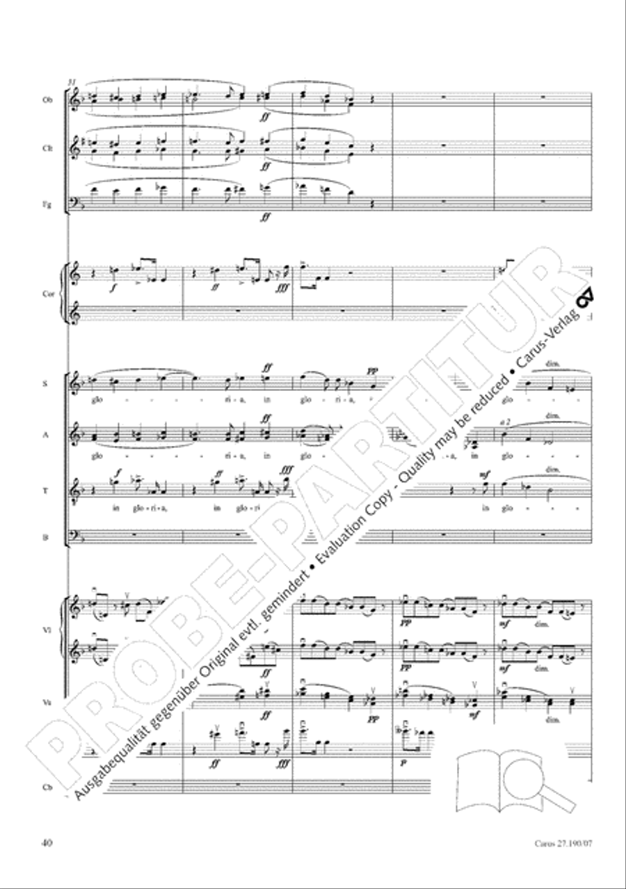 Te Deum 4-Part scores gallery preview page 48