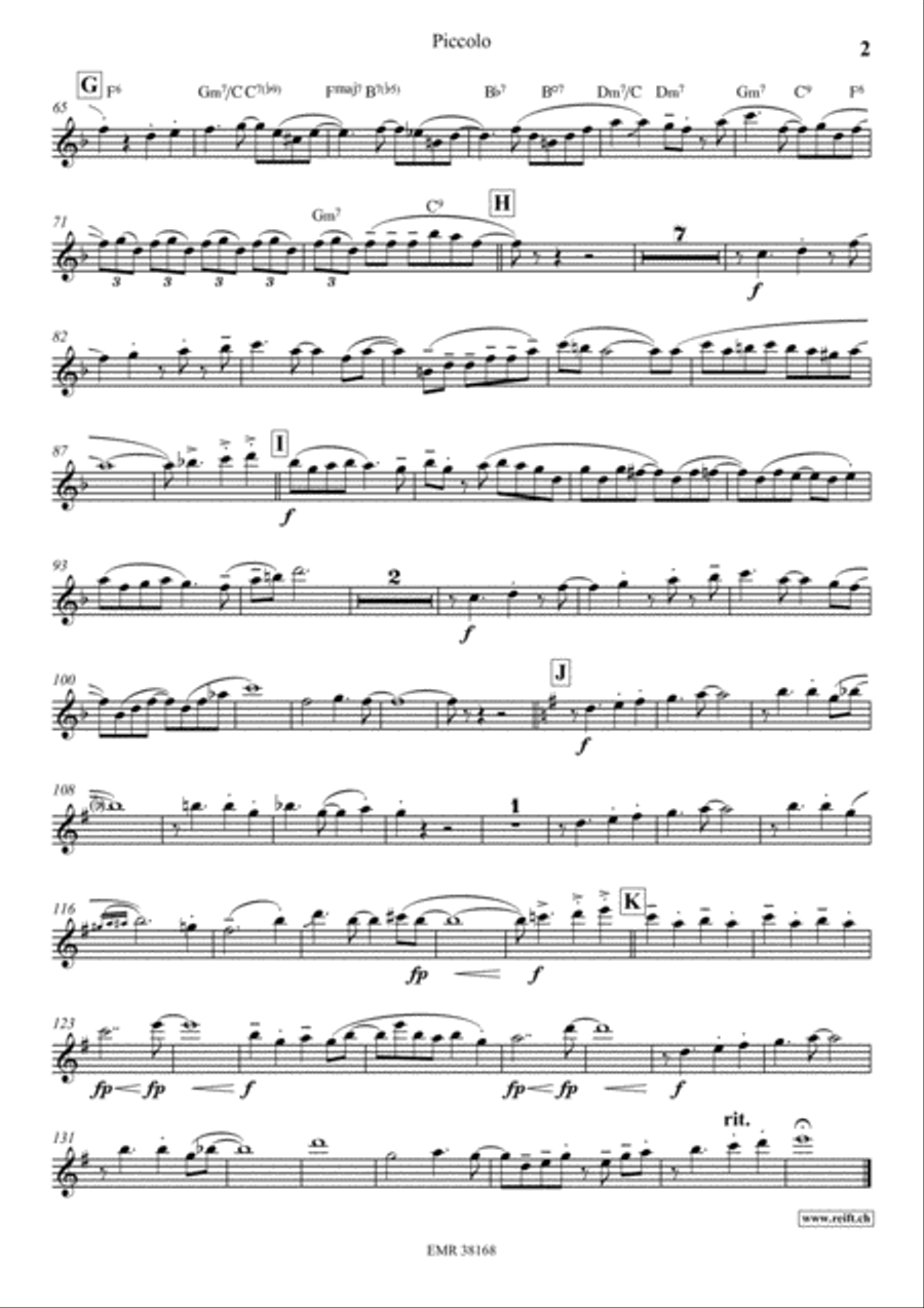 Somebody Loves Me Piccolo scores gallery preview page 3