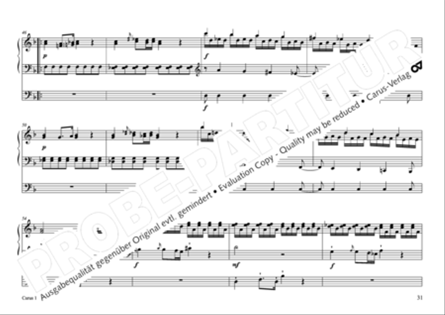 17 Church sonatas Organ Solo scores gallery preview page 32
