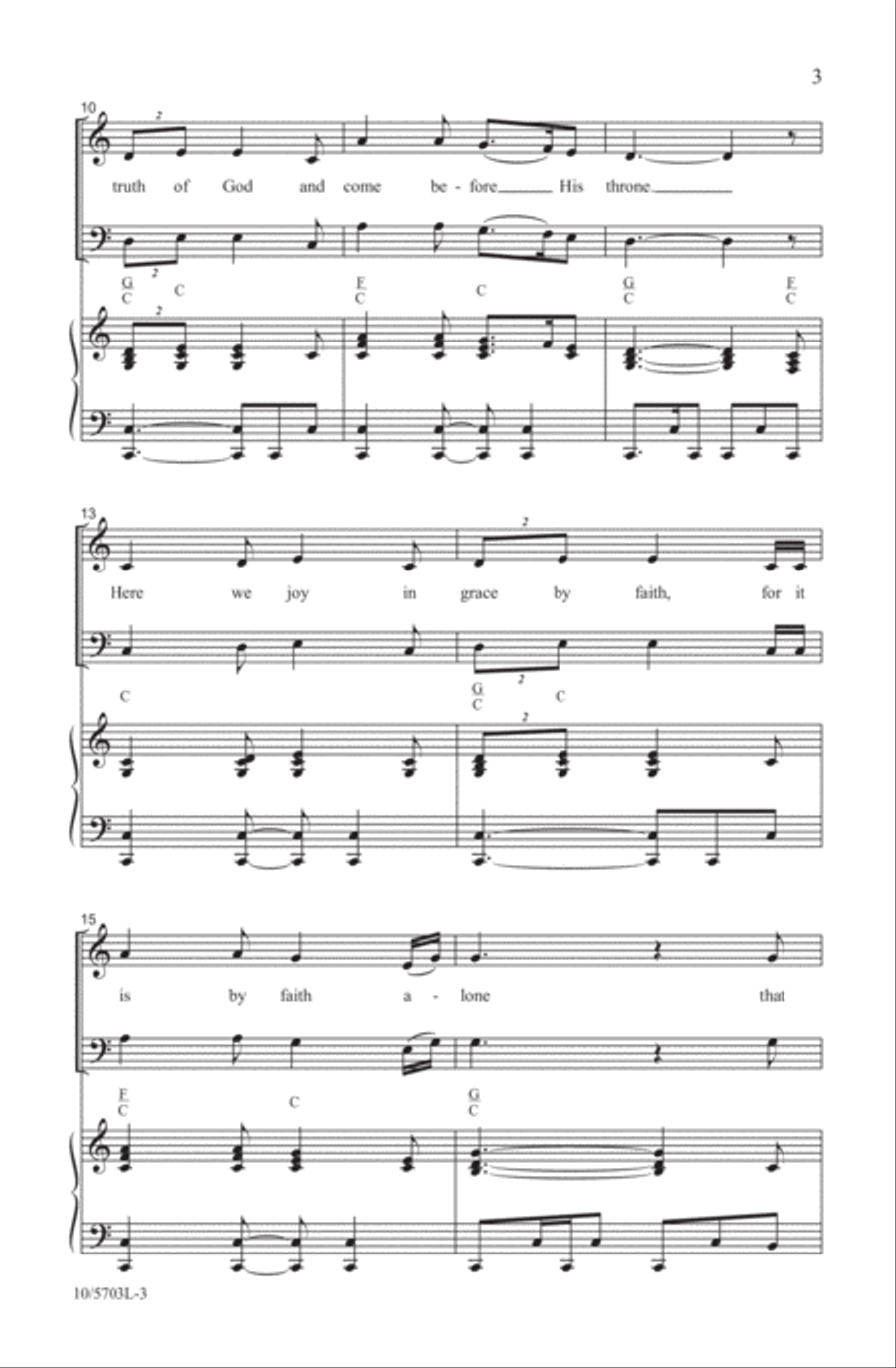 A Place to Belong 4-Part scores gallery preview page 3