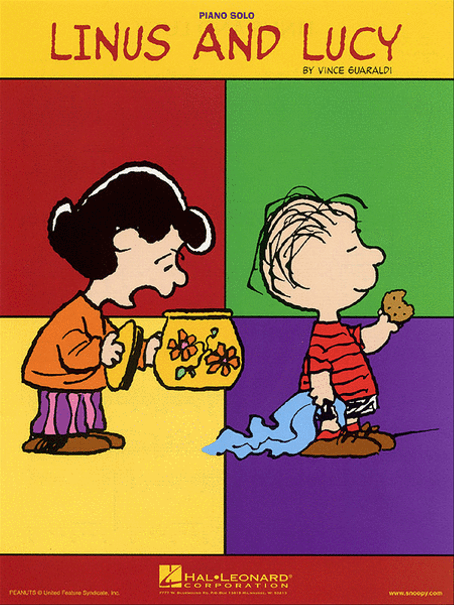 Linus and Lucy Piano Solo scores gallery preview page 1