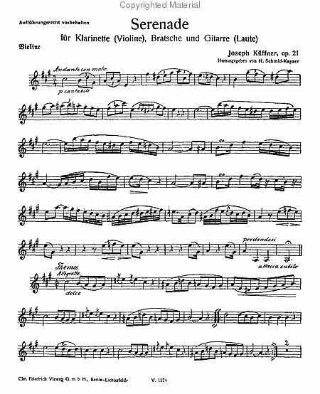 Serenade, Op. 21 image number null
