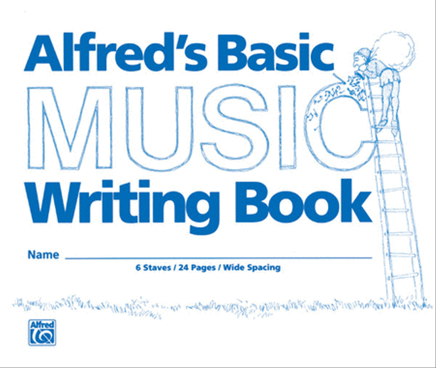 Alfred's Basic Music Writing Book Staff Paper scores gallery preview page 1