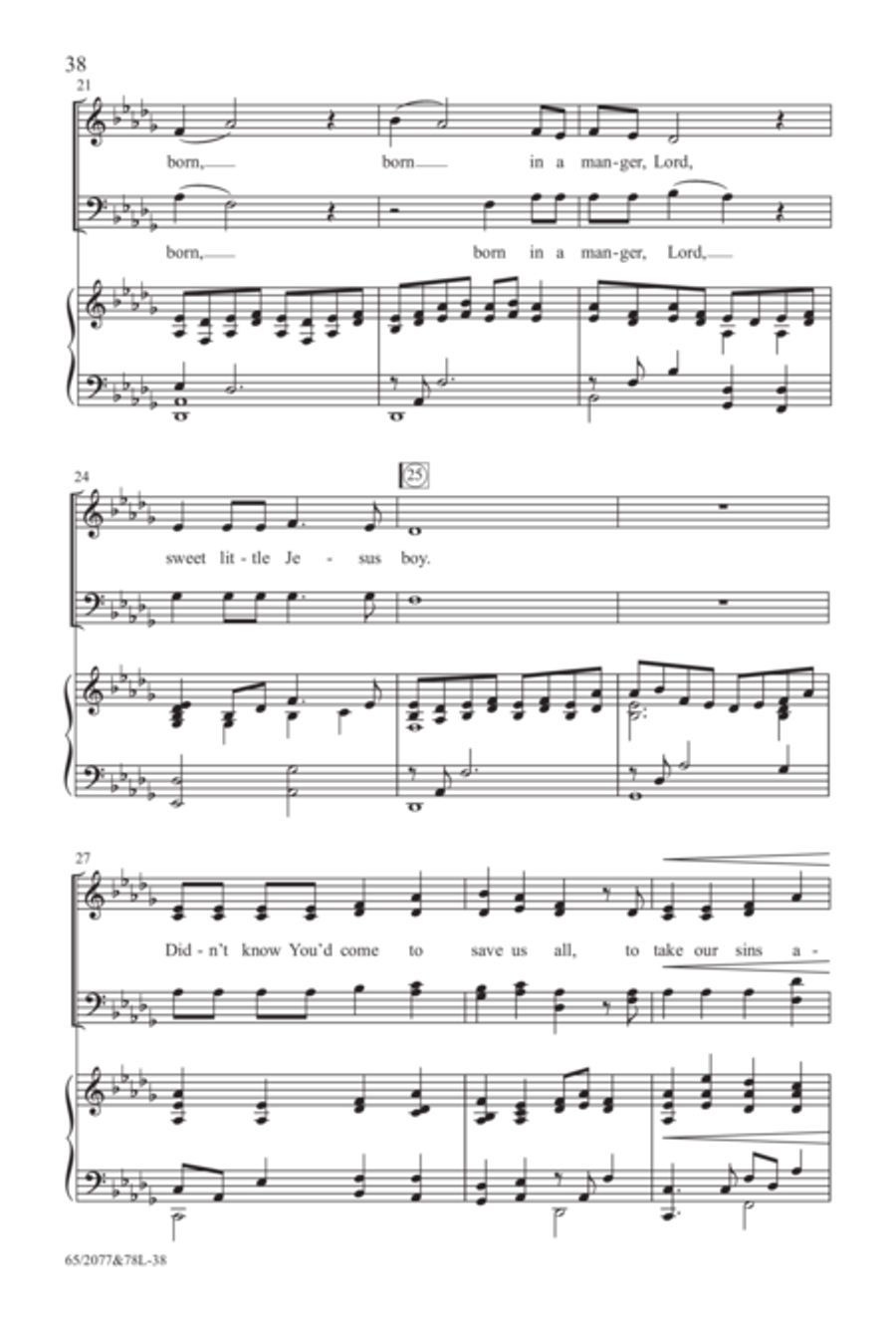 Jesus! - SATB Score with Performance CD 4-Part scores gallery preview page 16