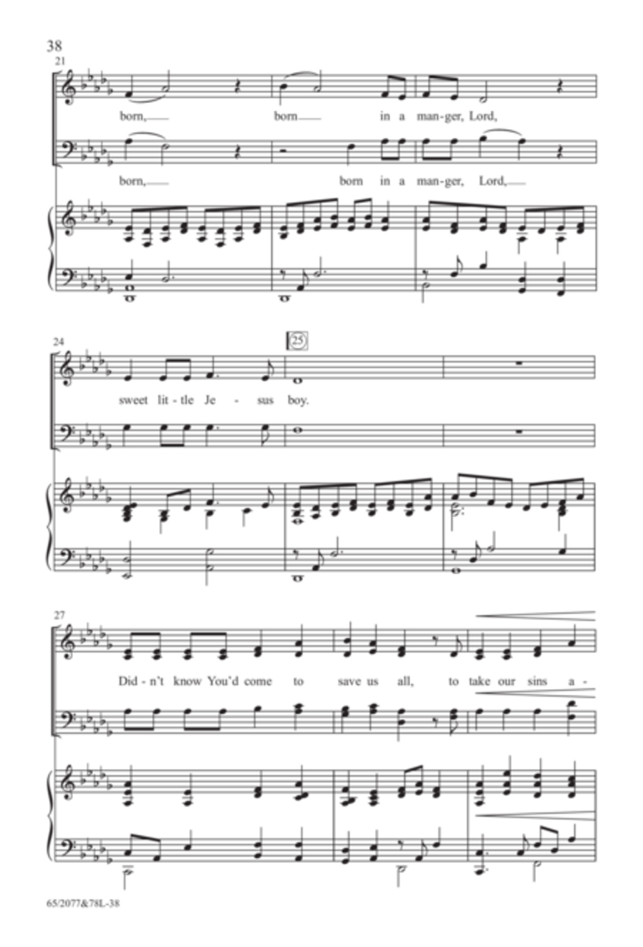 Jesus! - SATB Score with Performance CD image number null