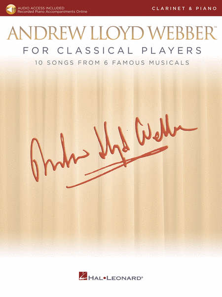 Andrew Lloyd Webber for Classical Players - Clarinet and Piano