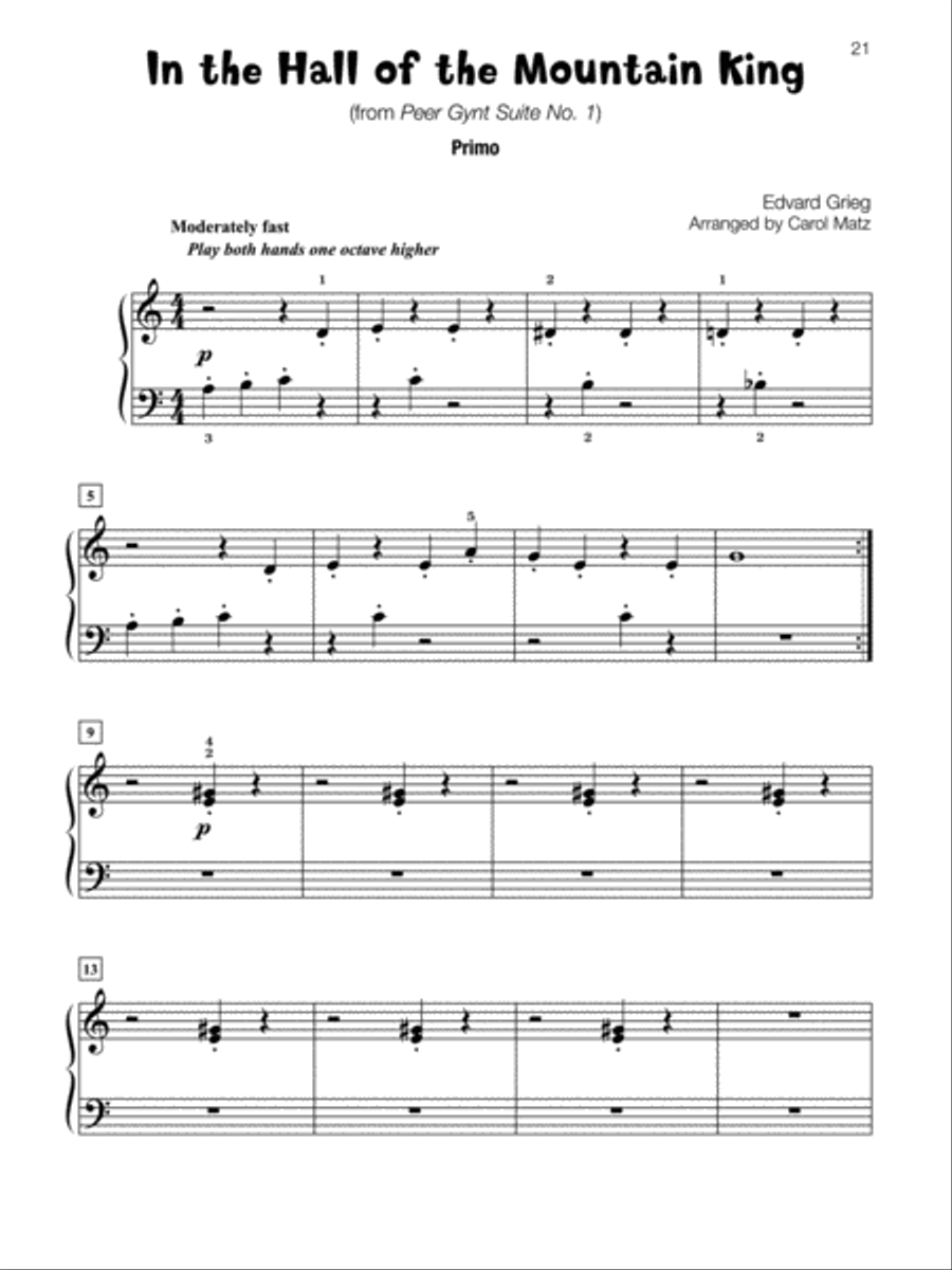 Famous & Fun Duets, Book 1 Small Ensemble scores gallery preview page 7