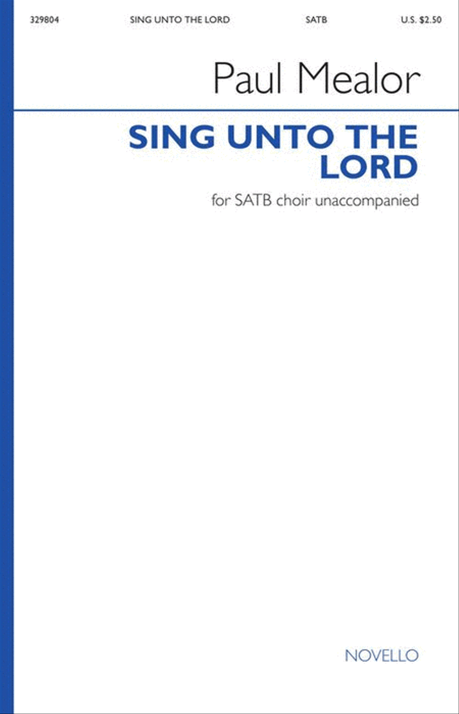 Sing Unto the Lord a New Song 4-Part scores gallery preview page 2