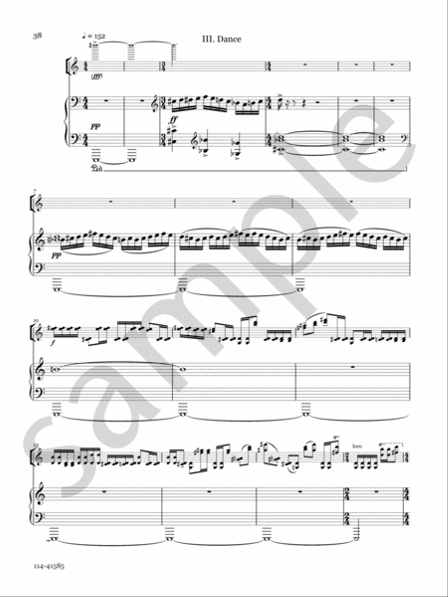 Violin Concerto Violin Concerto Chamber Music scores gallery preview page 10