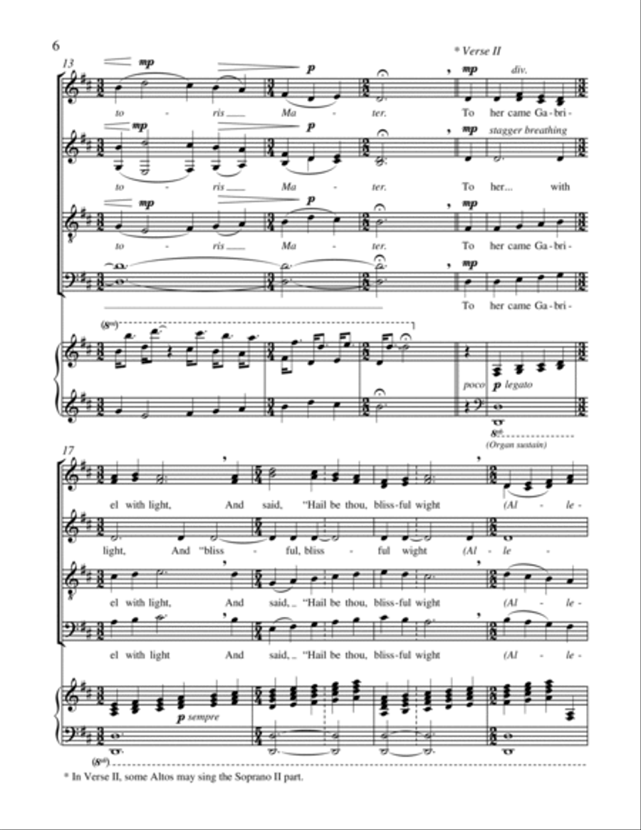 Carols of the Nativity: 1. As I Lay Upon a Night Choir scores gallery preview page 4