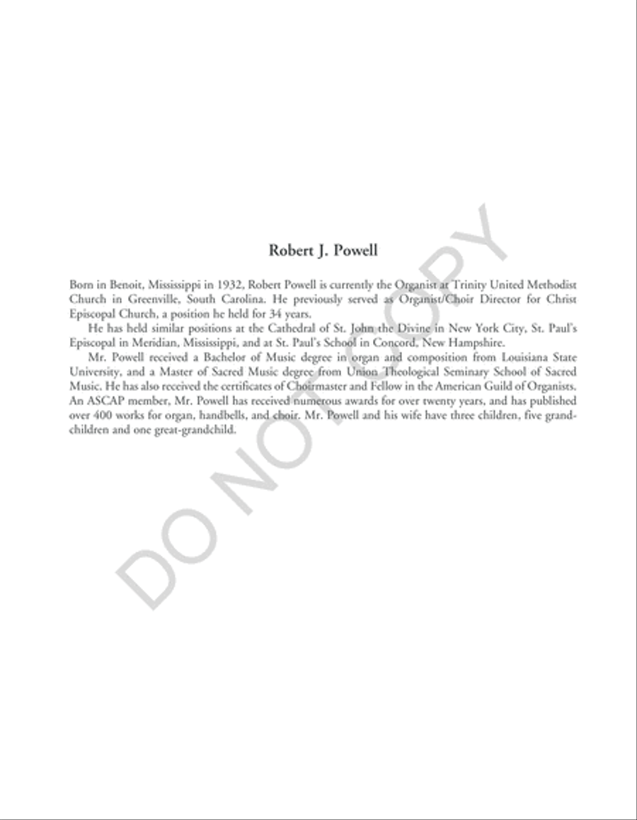 I Come with Joy to Meet My Lord Organ Solo scores gallery preview page 3