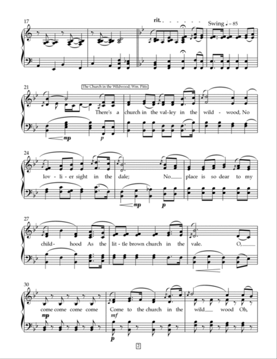 DownHome Sweet DownHome Sweet Piano Solo scores gallery preview page 5