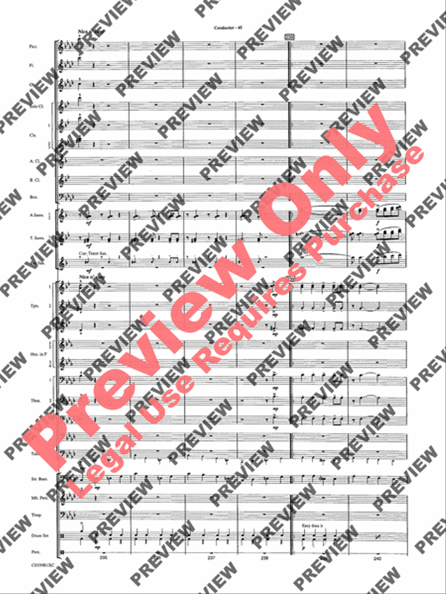In the Miller Mood Concert Band scores gallery preview page 48