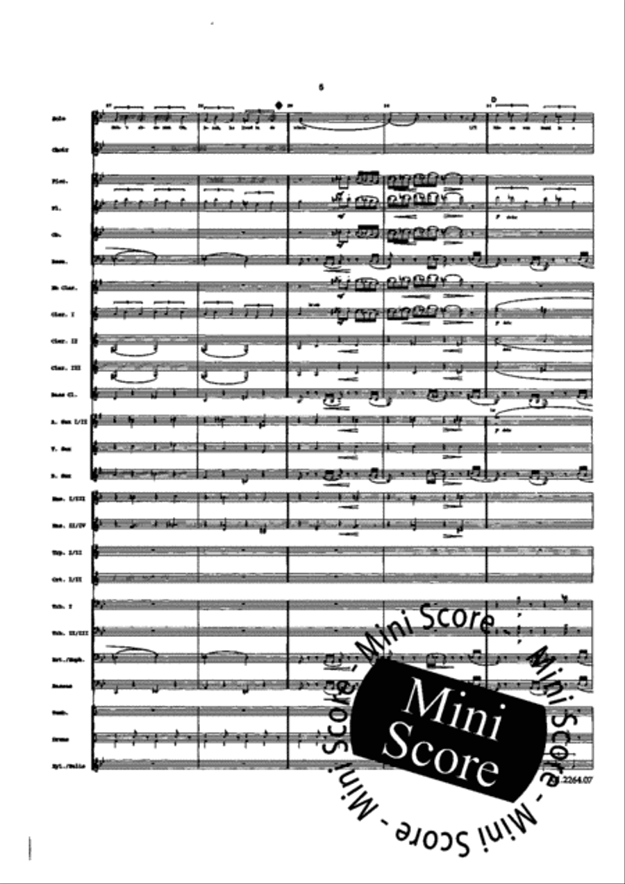 Two Songs from Porgy and Bess SAT scores gallery preview page 9