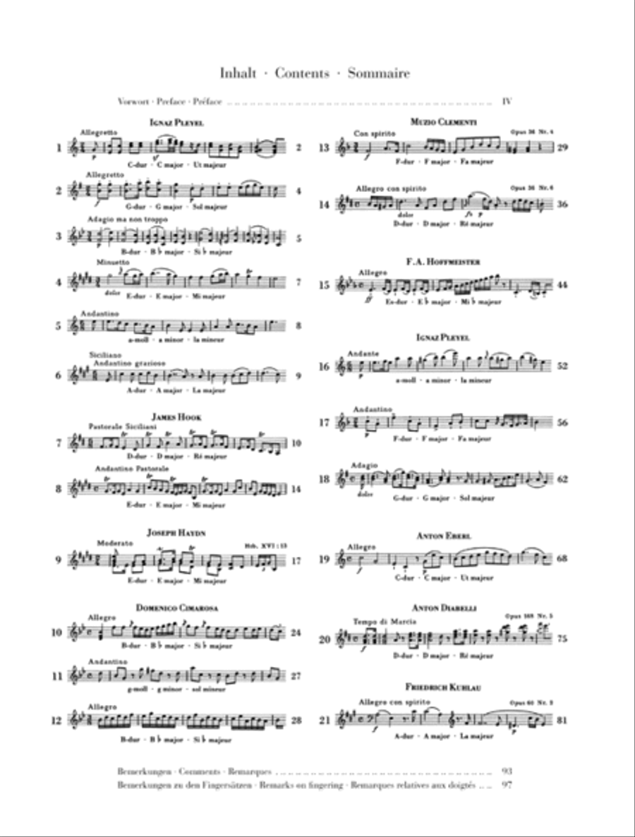 Sonatinas for Piano – Volume II: Classic Piano Solo scores gallery preview page 2