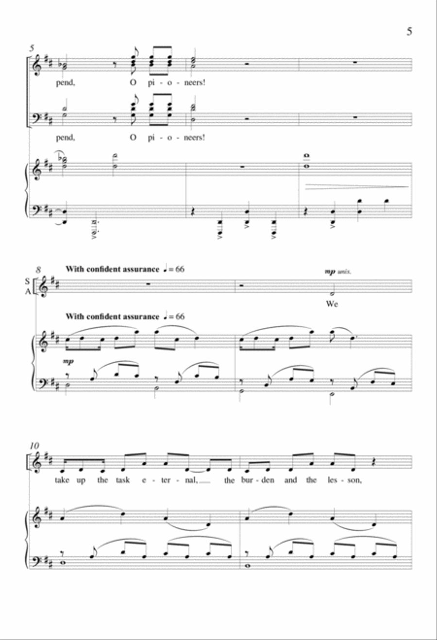 We Take Up the Task Eternal Divisi scores gallery preview page 4