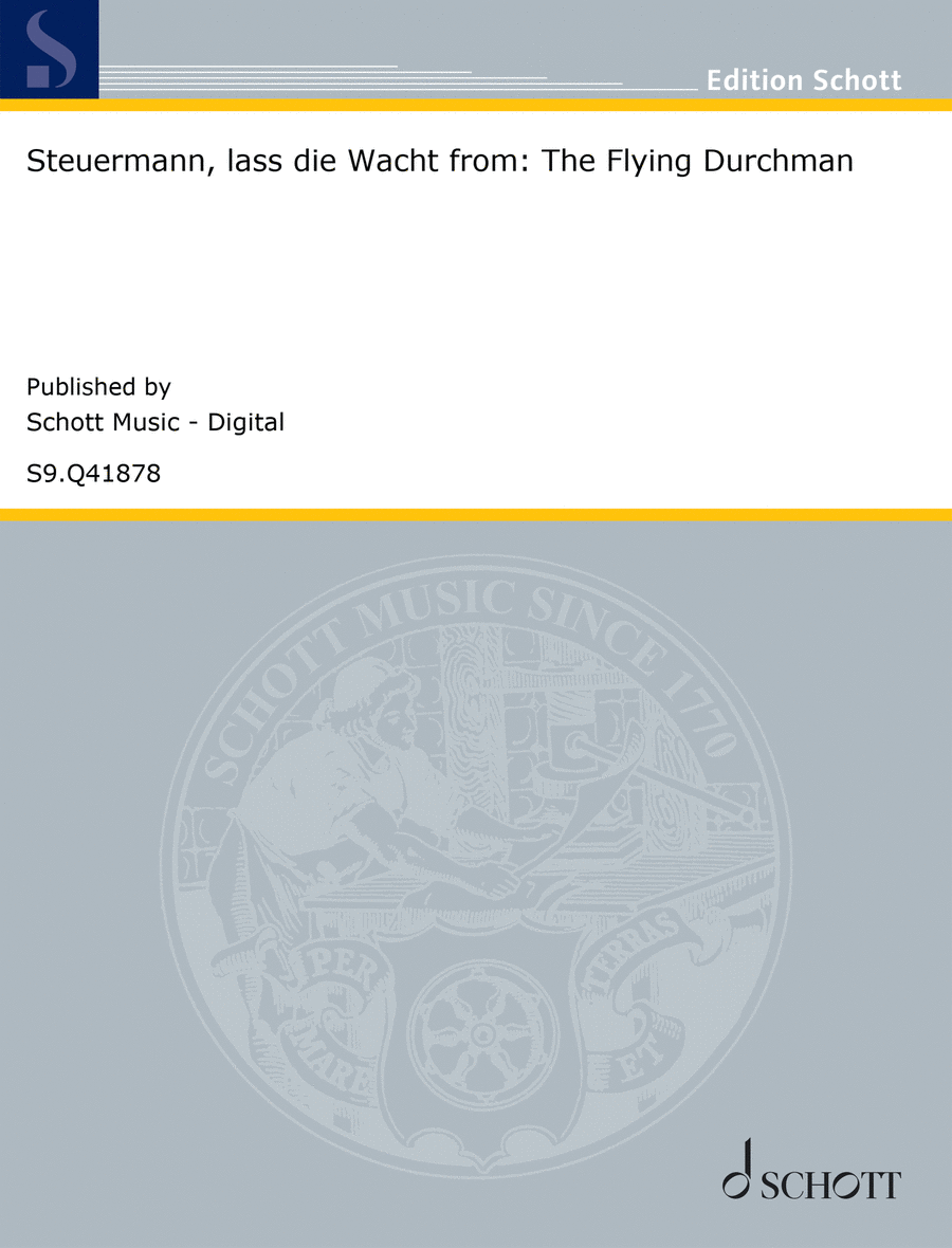 Steuermann, lass die Wacht from: The Flying Durchman Trumpet Solo scores gallery preview page 1