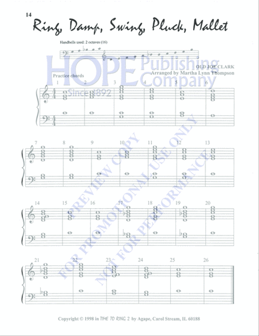 Time to Ring 2 Time to Ring 2 2-Octaves scores gallery preview page 16