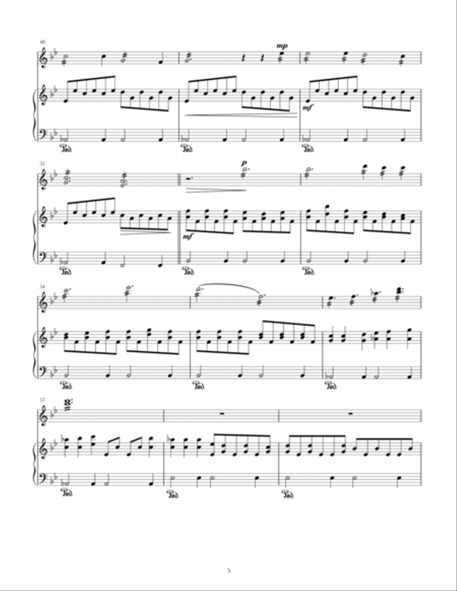First Bloom Piano scores gallery preview page 5