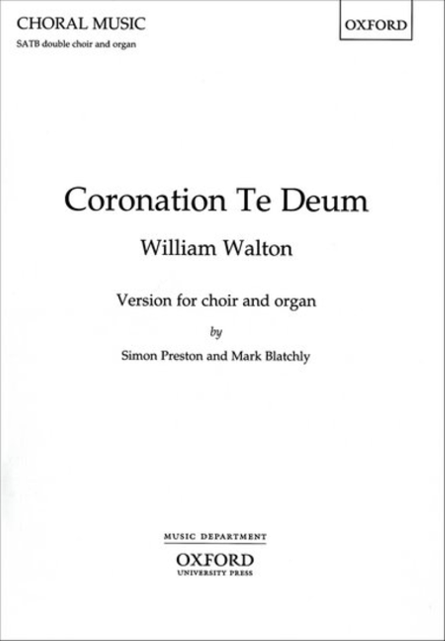 Coronation Te Deum Coronation Te Deum 4-Part scores gallery preview page 1