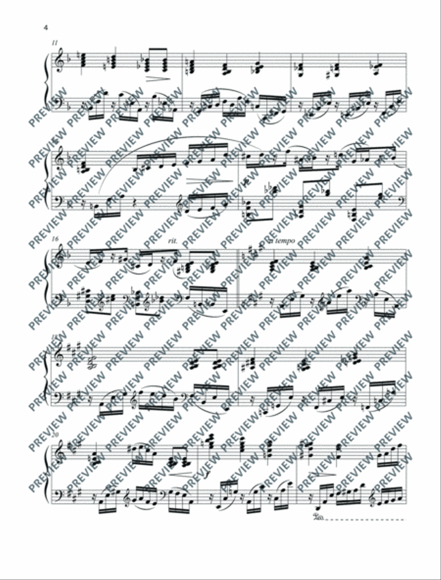 Jazzy Birthday to You Jazzy Birthday to You Piano Solo scores gallery preview page 5