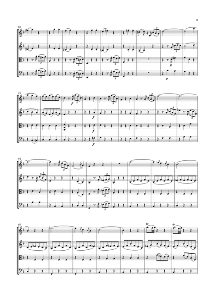 Mozart - String Quartet No.5 in F major, K.158
