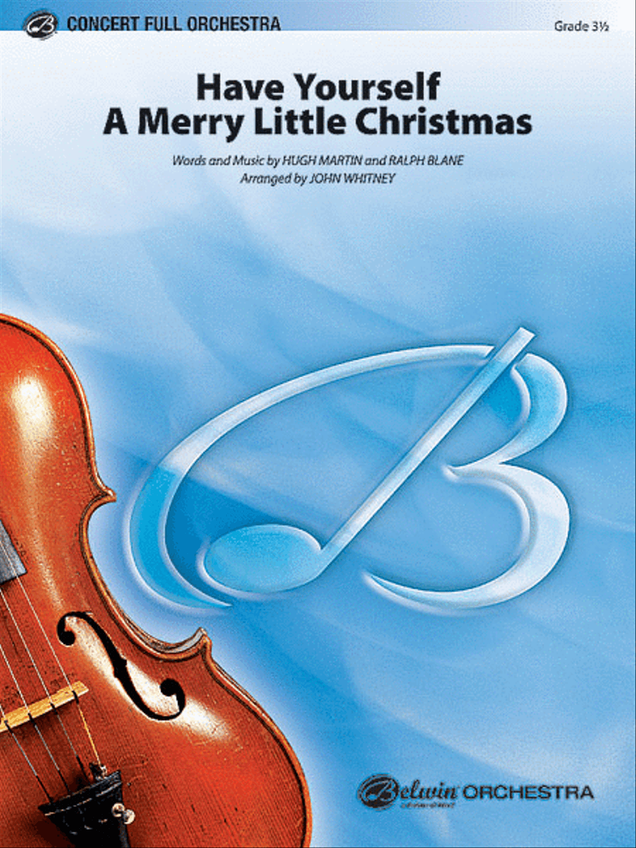 Have Yourself a Merry Little Christmas Full Orchestra scores gallery preview page 1