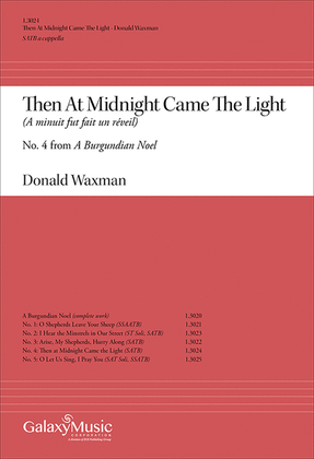 Book cover for A Burgundian Noel: Then At Midnight Came the Light