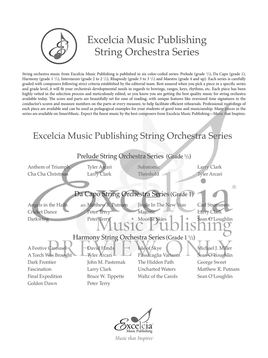 Jingle In The New Year (Score) String Orchestra scores gallery preview page 8