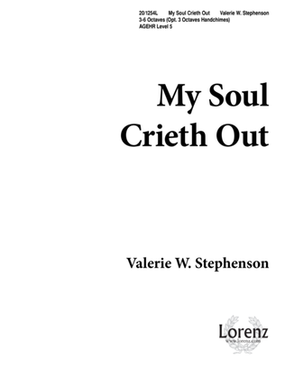 Book cover for My Soul Crieth Out