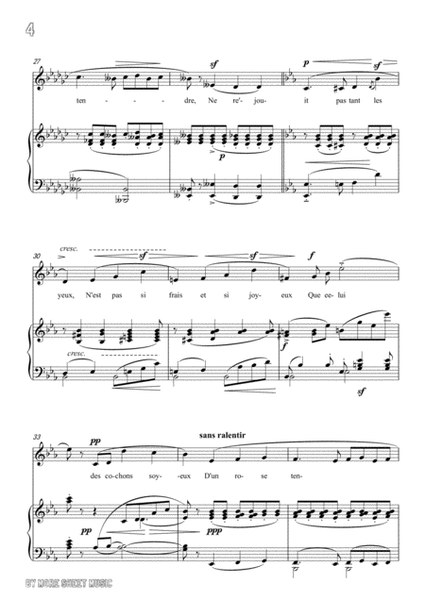 Chabrier-Pastorale des cochons roses in E flat Major,for voice and piano image number null