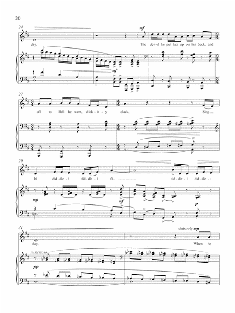 The Farmer's Curst Wife The Farmer's Curst Wife Medium Voice scores gallery preview page 4