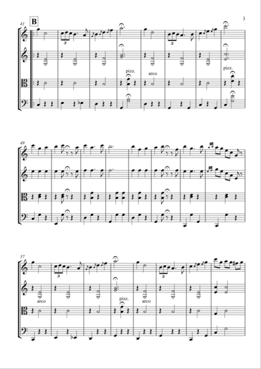 The Hesitation String Quartet scores gallery preview page 3