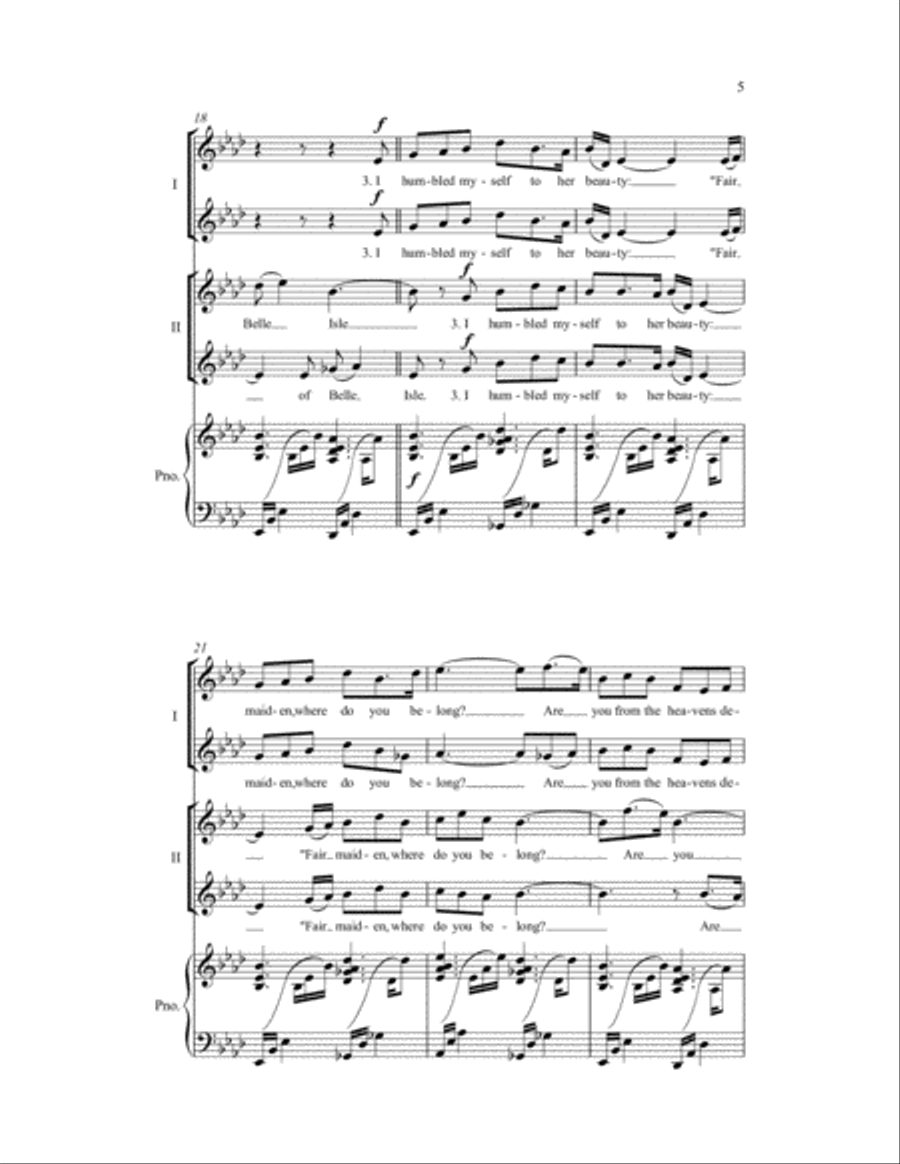 The Star of Belle Isle The Star of Belle Isle 4-Part scores gallery preview page 4