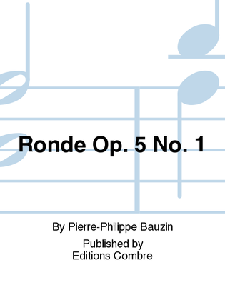 Book cover for Ronde Op. 5 No. 1