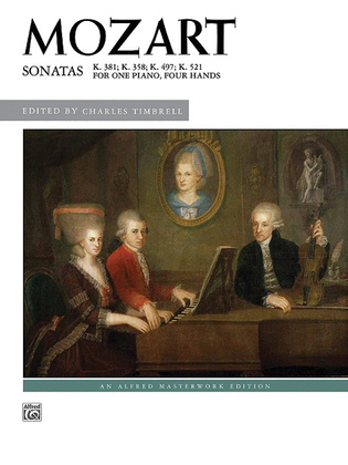 Book cover for Sonatas for One Piano, Four Hands