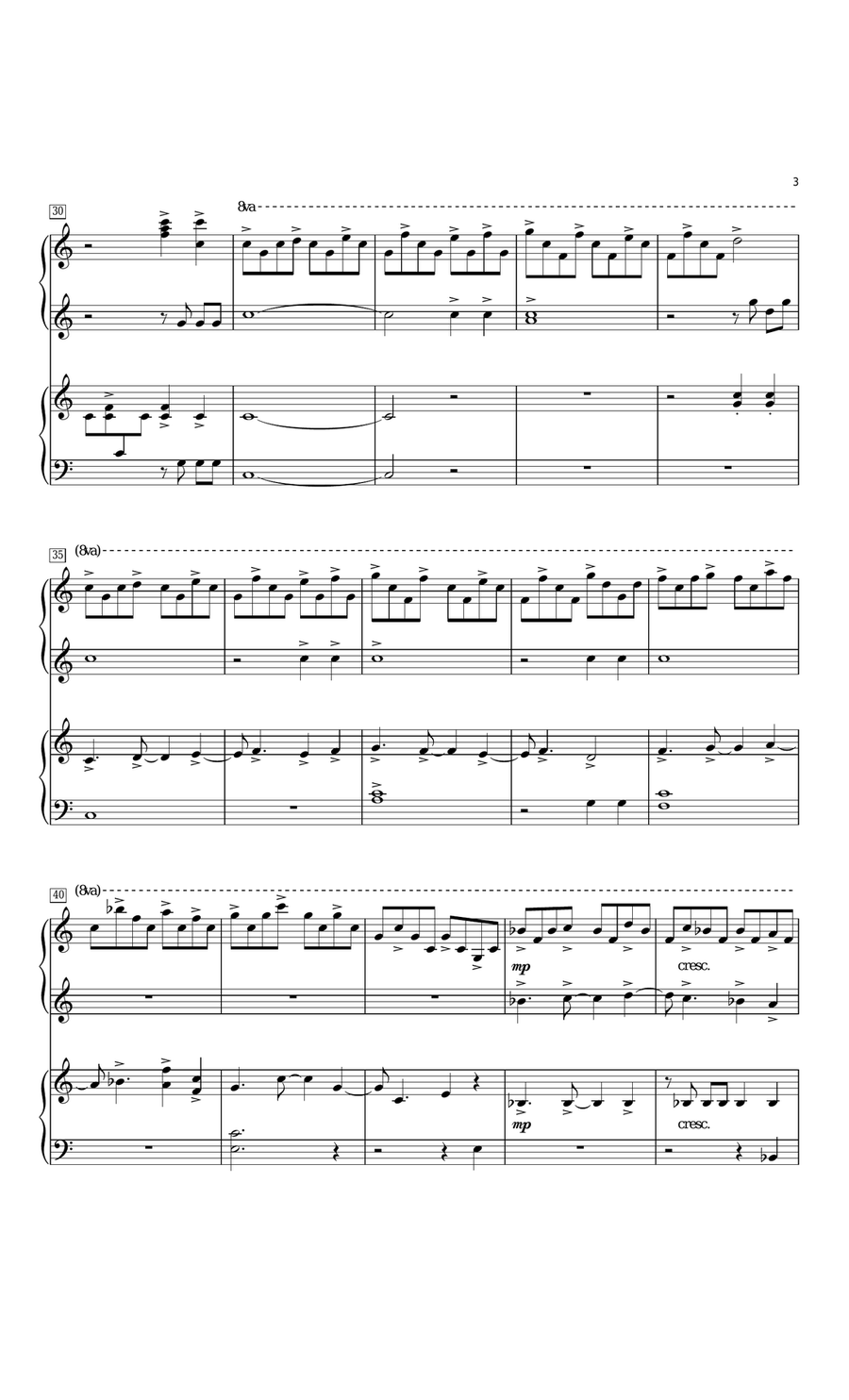 All Of Me 1 Piano, 4-Hands scores gallery preview page 3
