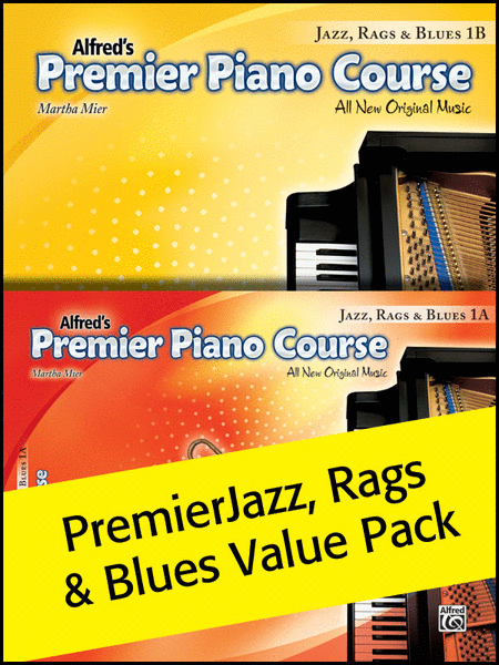 Premier Piano Course, Jazz, Rags & Blues 1A & 1B (Value Pack)