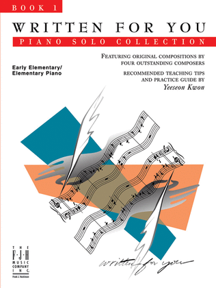 Book cover for Written For You Piano Solo Collection, Book 1
