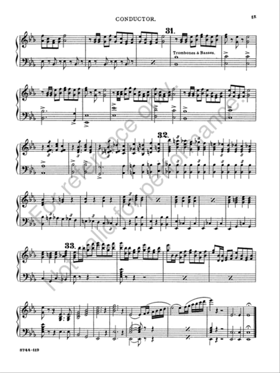 1812 Concert Band scores gallery preview page 16