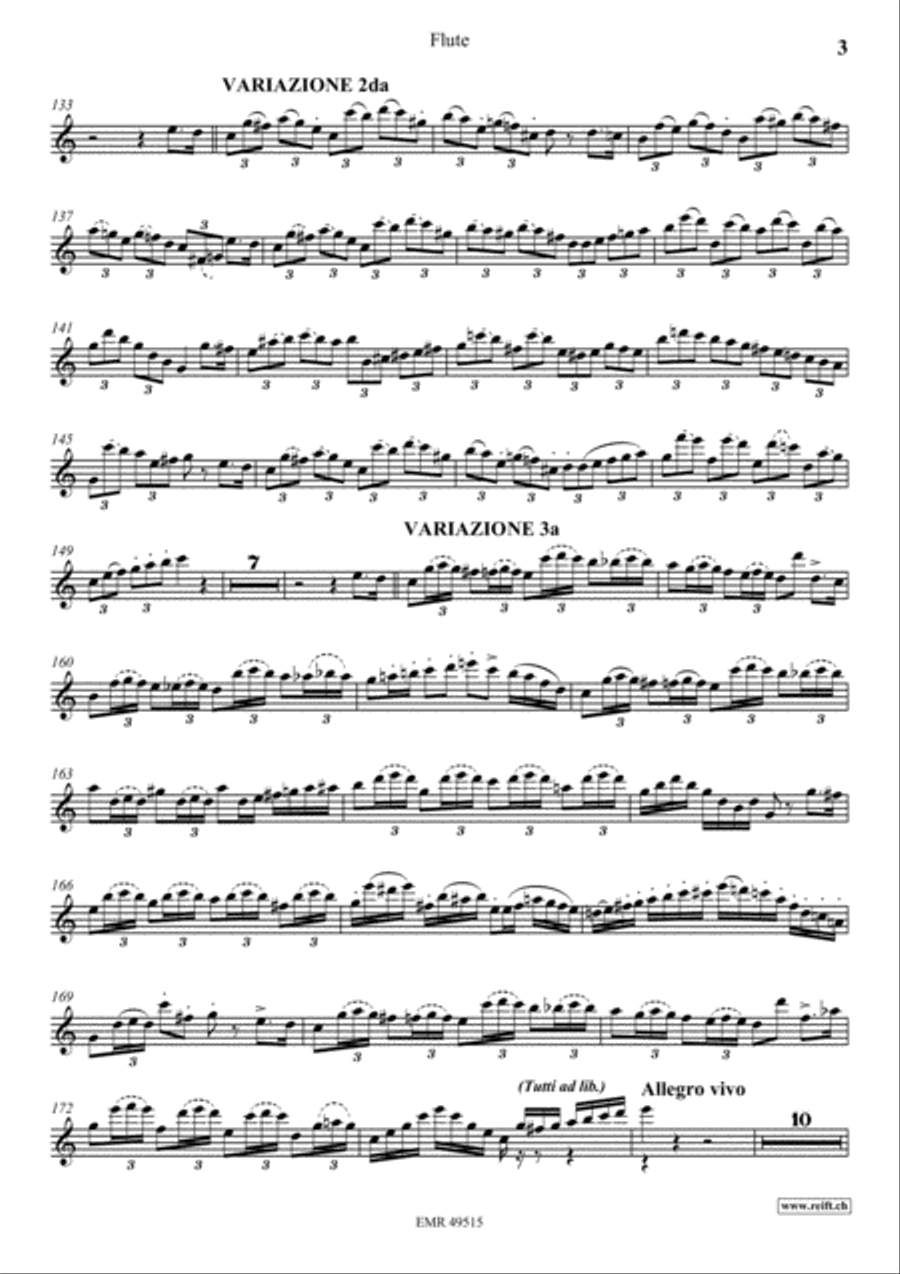 Concerto No. 2 Flute Solo scores gallery preview page 4
