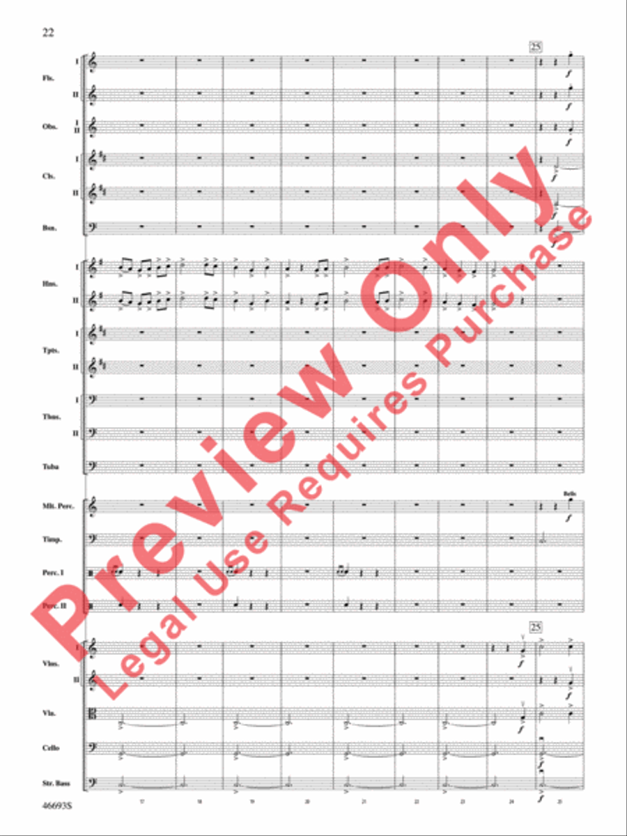 Suite of Carols Full Orchestra scores gallery preview page 23