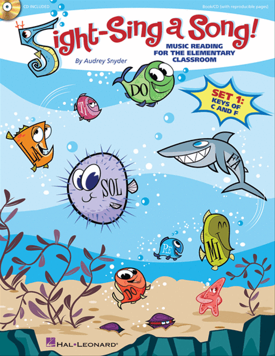 Sight-Sing a Song! (Set 1: Keys of C and F) Book and CD scores gallery preview page 1