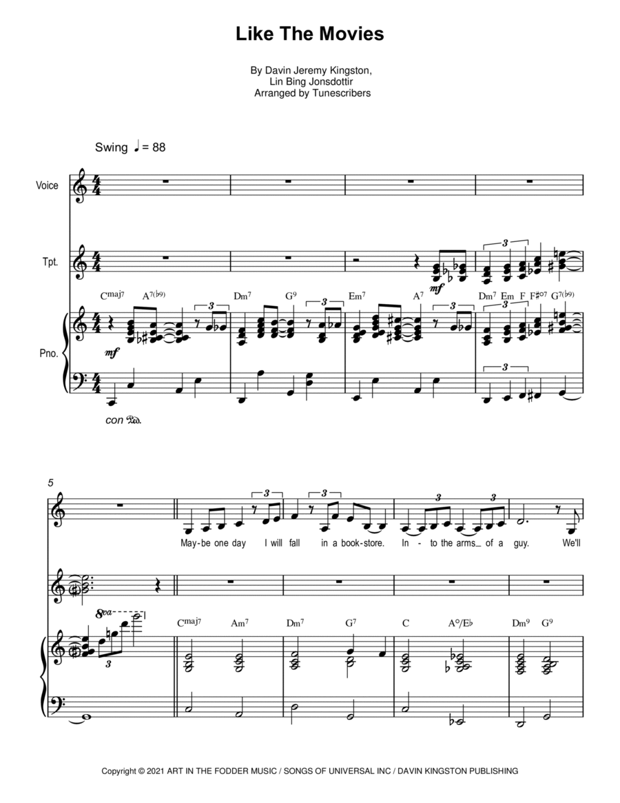 Like The Movies Like The Movies Voice scores gallery preview page 1